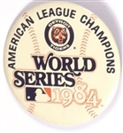 Detroit Tigers 1984 World Series