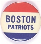 Boston Patriots NFL Pin