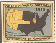 Suffrage 1915 Amendment Stamp