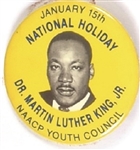 NAACP King Holiday Celluloid