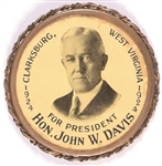 Hon. John W. Davis Clarksburg, W. Va. Pin