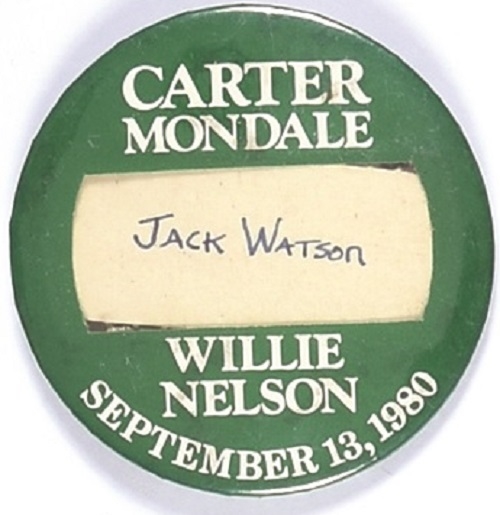 Jimmy Carter Willie Nelson Concert