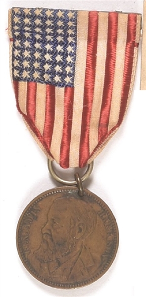 Benjamin Harrison Inaugural Badge