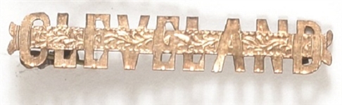 Cleveland Brass Name Pinback