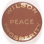 Wilson Peace, Prosperity