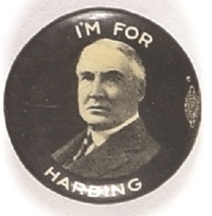 I'm for Harding