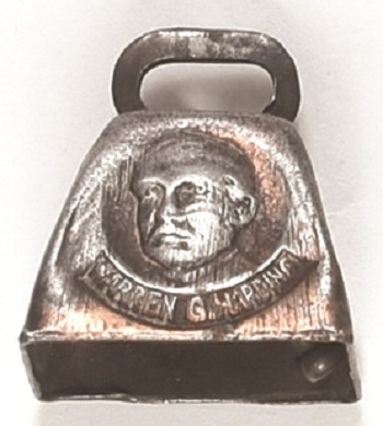 Harding Brass Campaign Bell