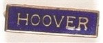 Hoover Blue and Gold Enamel Pin