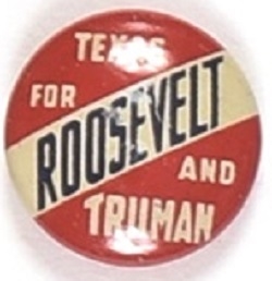 Roosevelt, Truman Texas Litho