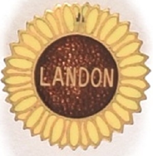 Landon Enamel Sunflower Pin