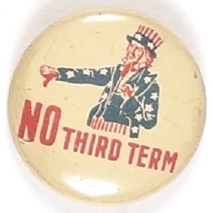 Uncle Sam No Third Term