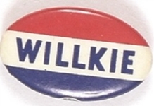Willkie RWB Oval Celluloid