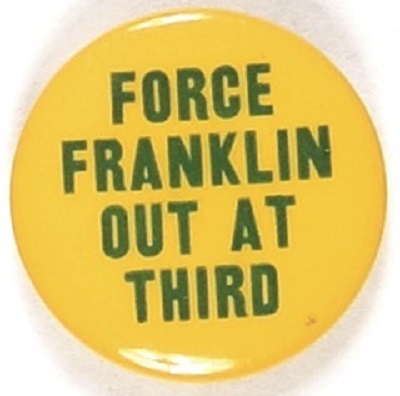 Force Franklin Out at Third