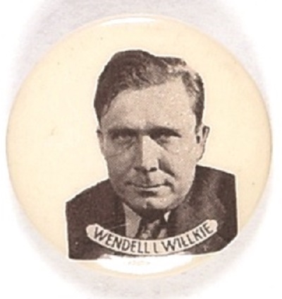 Wendell Willkie Black, White Celluloid