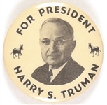 Truman for President Pair of Donkeys Pin