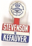 Stevenson and Kefauver Litho Tab
