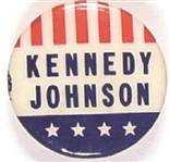 Kennedy, Johnson "Upside Down" Pin