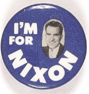 I'm for Nixon Scarce Version