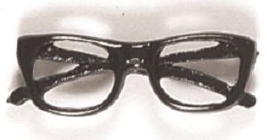 Goldwater Eyeglasses Pinback