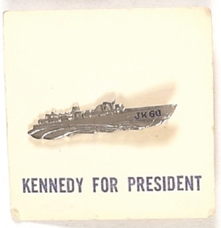 Kennedy for President PT Boat, Card