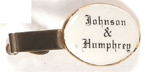 Johnson and Humphrey Tie Clasp