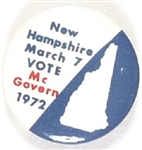 New Hampshire Vote McGovern