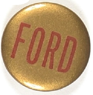 Ford Gold and Red Celluloid