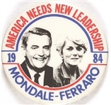 Mondale, Ferraro America Needs New Leadership