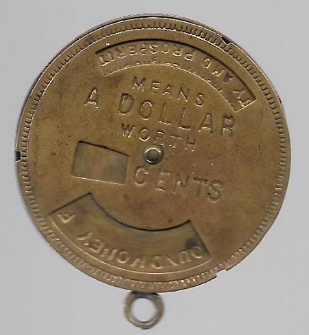 McKinley Broken Eagle Mechanical Medal