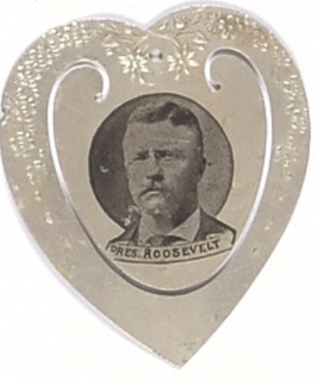 Theodore Roosevelt Aluminum Bookmark