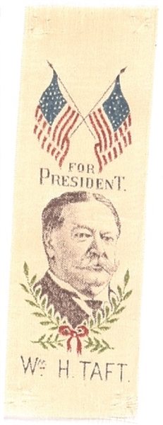 Taft for President Flags Ribbon