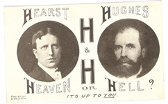 Hearst Heaven or Hell Postcard