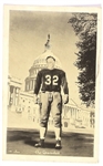 Franklin Roosevelt No. 32 Football Postcard