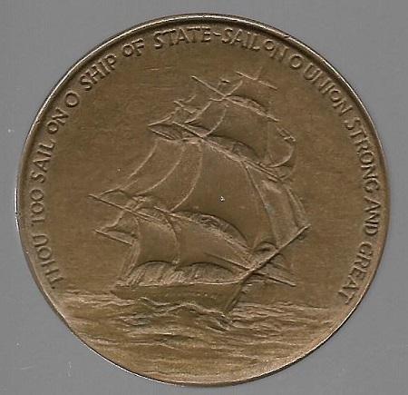FDR 1945 Inauguration Medal