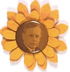 Alf Landon Celluloid and Sunflower