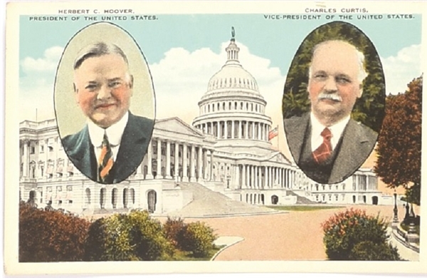 Hoover, Curtis Color Postcard