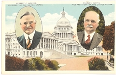 Hoover, Curtis Color Postcard