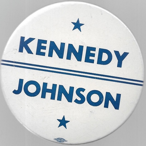 Kennedy, Johnson Two Stars Celluloid