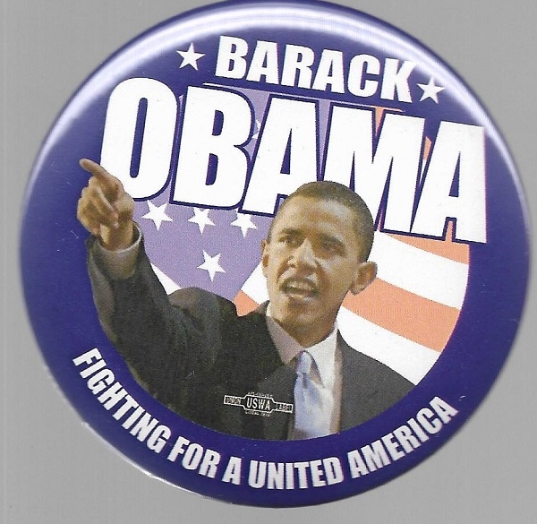 Obama United America 2004 Celluloid