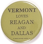 Vermont Loves Reagan and Dallas