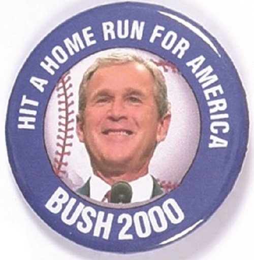 GW Bush Hit a Home Run for America