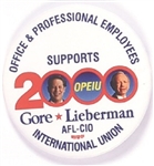 Gore, Lieberman OPEIU Labor Jugate