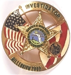 Bush, Gore Howard County Florida Sheriffs Badge