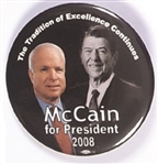 McCain, Reagan Tradition of Excellence
