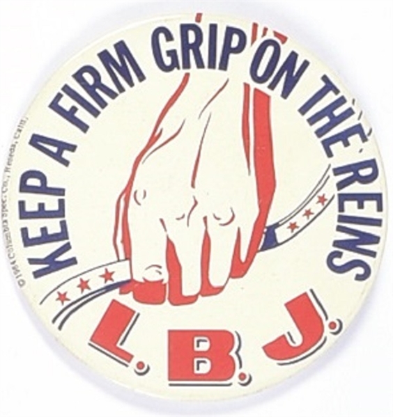 LBJ Keep a Firm Grip on the Reins
