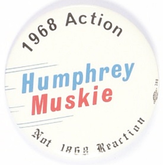 Humphrey, Muskie 1968 Action