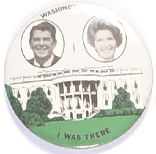 Ronald and Nancy Reagan White House Celluloid