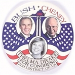 GW Bush, Cheney, Drake Virginia Coattail