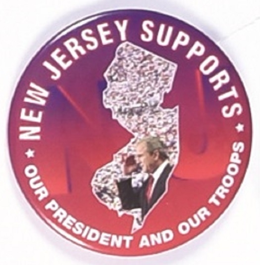 New Jersey Supports President George W. Bush