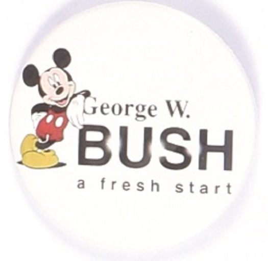 George W. Bush Mickey Mouse